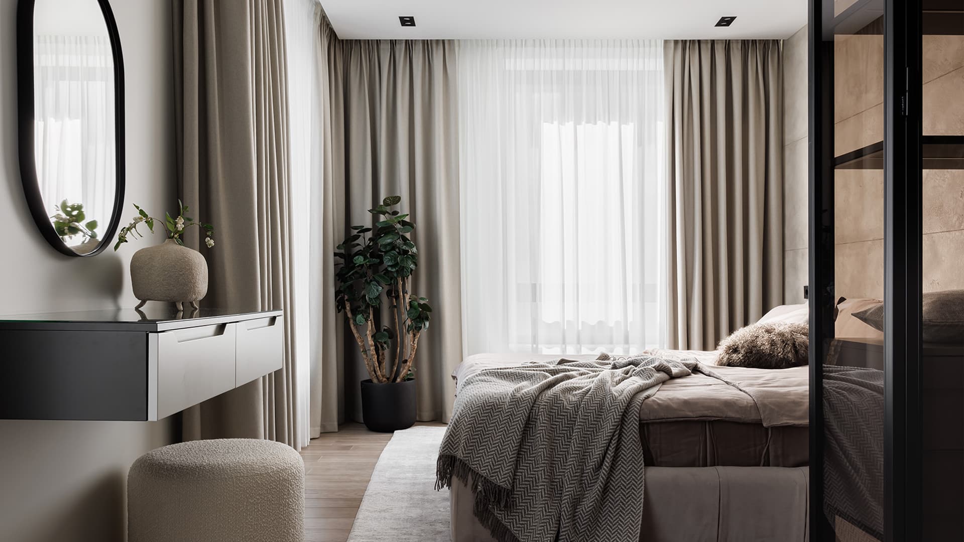 Принципы устойчивого развития в интерьере квартиры для молодой девушки — проект Анастасии Конопатиной