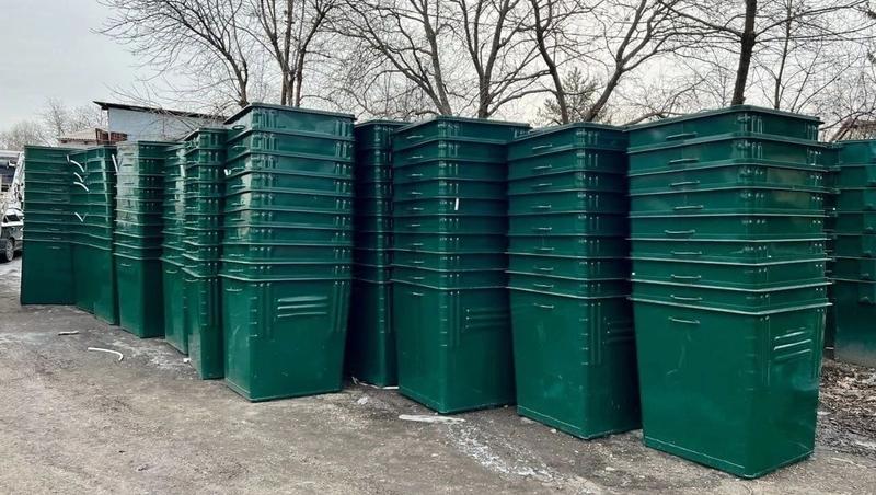 Более новых 60 мусорных баков установили в посёлках Предгорного округа