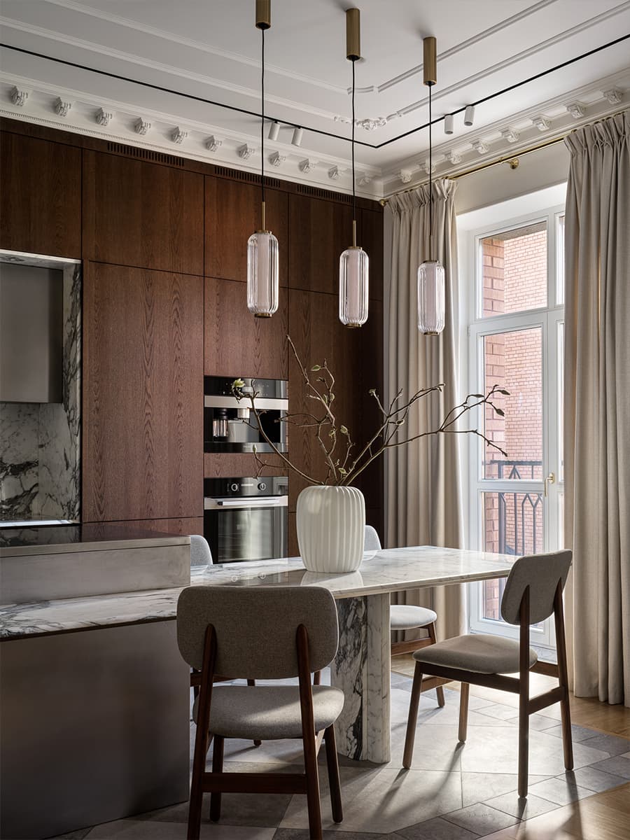 Элементы французского стиля в интерьере петербургской квартиры — проект студии Twins