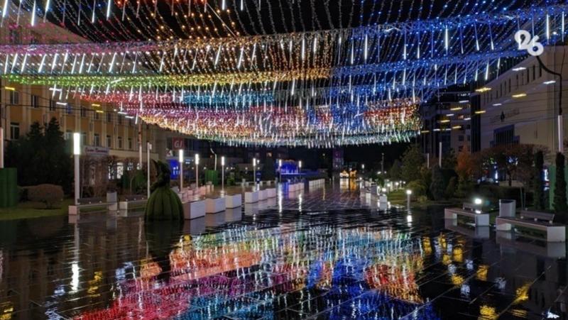 До нового года в Ставрополе может появиться световой тоннель за 117,6 млн рублей