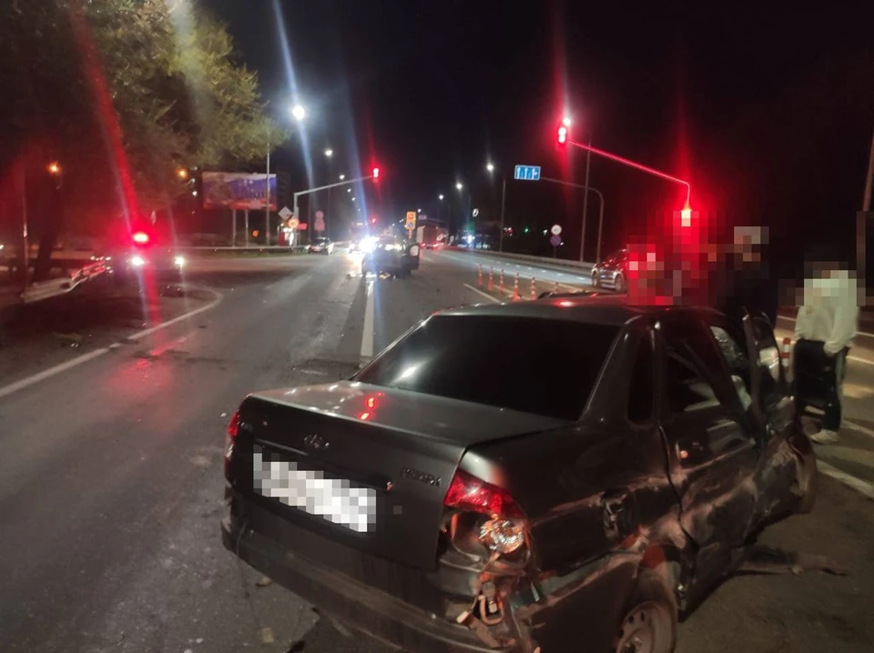 Два человека пострадали в аварии с начинающим водителем на Ставрополье0