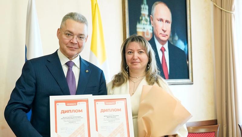 Глава Ставрополья вручил награды победителям краевого этапа премии #МЫВМЕСТЕ