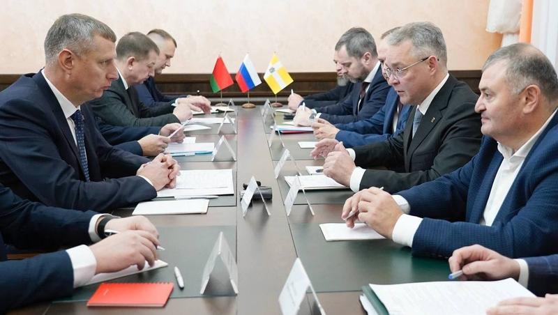 Губернатор Ставрополья обсудил с делегацией Беларуси сотрудничество в сфере АПК