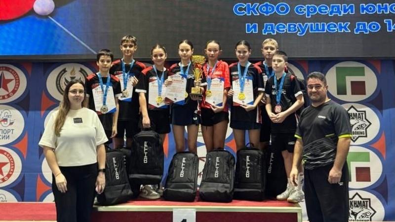 Юные теннисисты из Ставрополя и Ессентуков победили на соревнованиях в Чечне