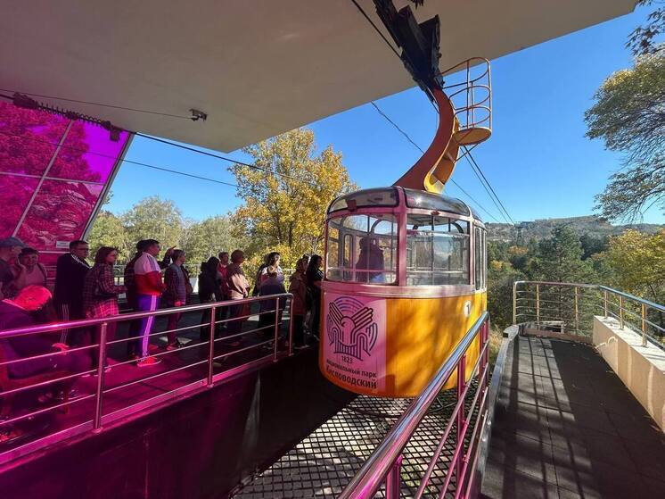 Кисловодская канатная дорога перешла на зимний режим работы