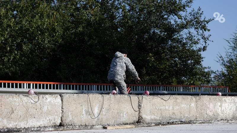 Мост через балку Чапцева отремонтировали на Ставрополье