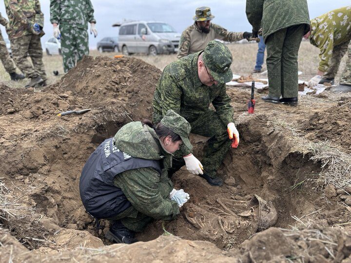 На Ставрополье подняли останки бойцов, павших в ожесточённых боях за Кавказ  Ставрополь (Кавказ)3