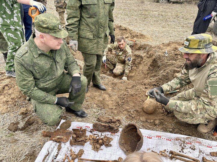 На Ставрополье подняли останки бойцов, павших в ожесточённых боях за Кавказ  Ставрополь (Кавказ)2