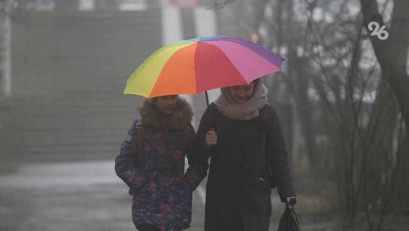 На Ставрополье в начале декабря придут холода и дожди