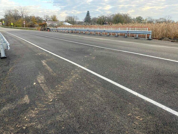 На Ставрополье завершили ремонт моста на трассе «Новоалександровск – Григорополисская – Армавир»