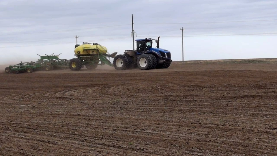 На Ставрополье завершился сев озимых0