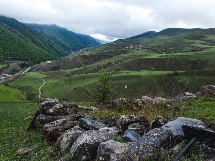 На территории ингушского башенного комплекса Меллер отреставрировали склеп XVI века