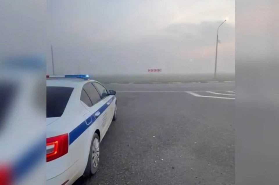 О сильном утреннем тумане на трассах предупредили ставропольцев0