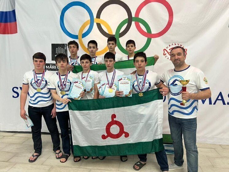 Пловцы из Ингушетии триумфально выступили на межрегиональном турнире