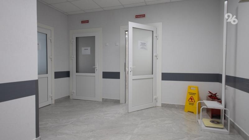 Поликлинику в Михайловске планируют достроить к середине декабря