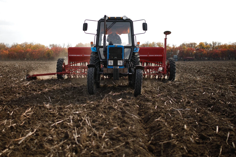 Посевная кампания озимых завершается в Минераловодском округе Ставрополья0