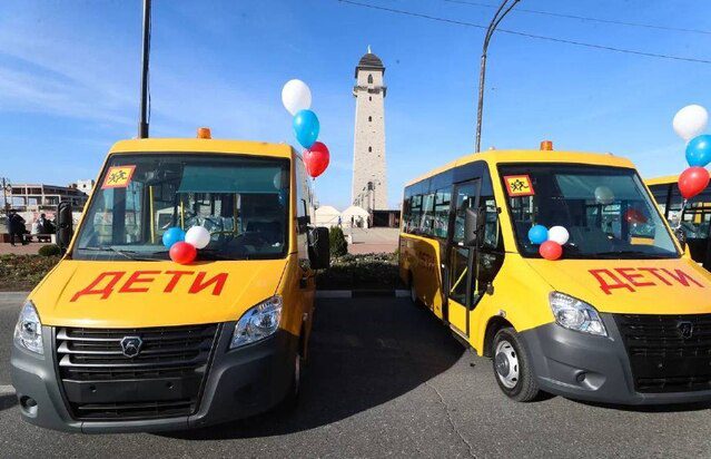 Школы Ингушетии получили новые автобусы  Ставрополь (Кавказ)1