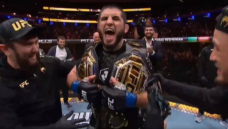 Спортсмен из Дагестана стал первым в регионе чемпионом UFC в полусреднем весе