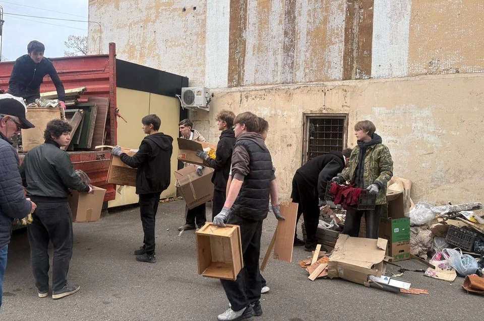 Старое бомбоубежище привели в порядок в Кисловодске0