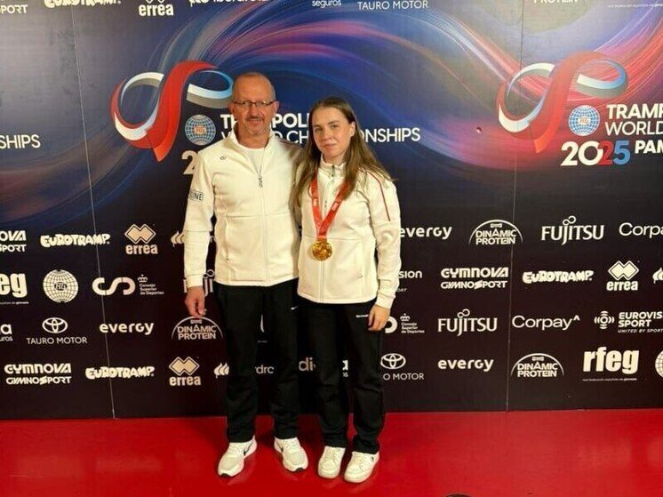 Ставропольчанка Арина Каляндра стала чемпионкой мира по прыжкам на батуте