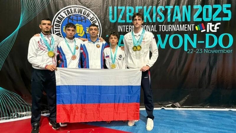 Ставропольские тхэквондисты привезли награды с соревнований в Узбекистане