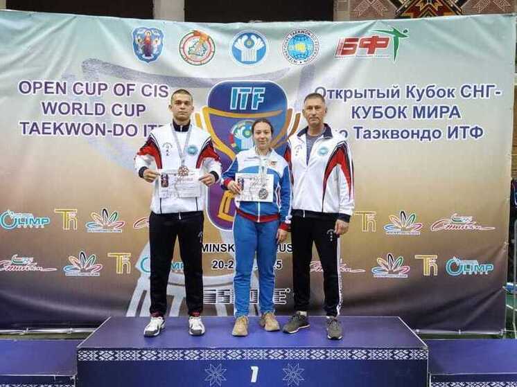 Ставропольские тхэквондисты завоевали три медали в Минске