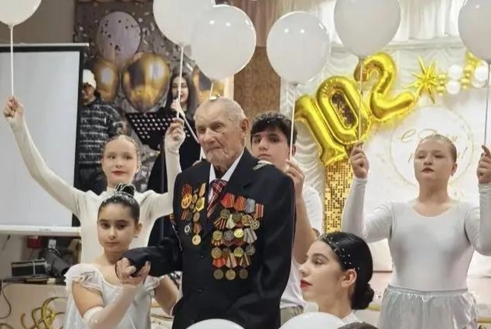 Ставропольский ветеран Великой Отечественной отпраздновал 102-летие0