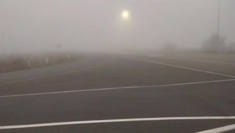 Туман осложняет движение на трассах в Ставропольском крае