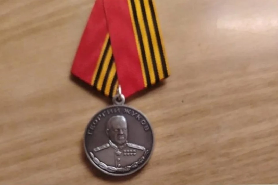 Участника спецоперации со Ставрополья наградили орденом Мужества0