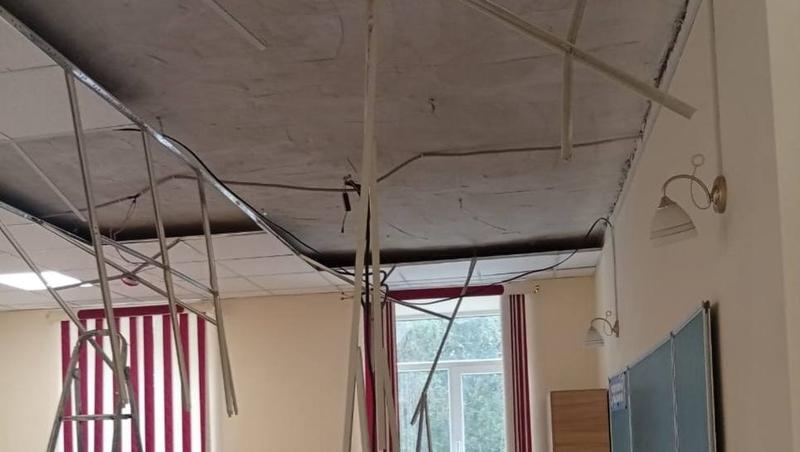 Уголовное дело возбудили в Кабардино-Балкарии по факту обрушения потолка в школе