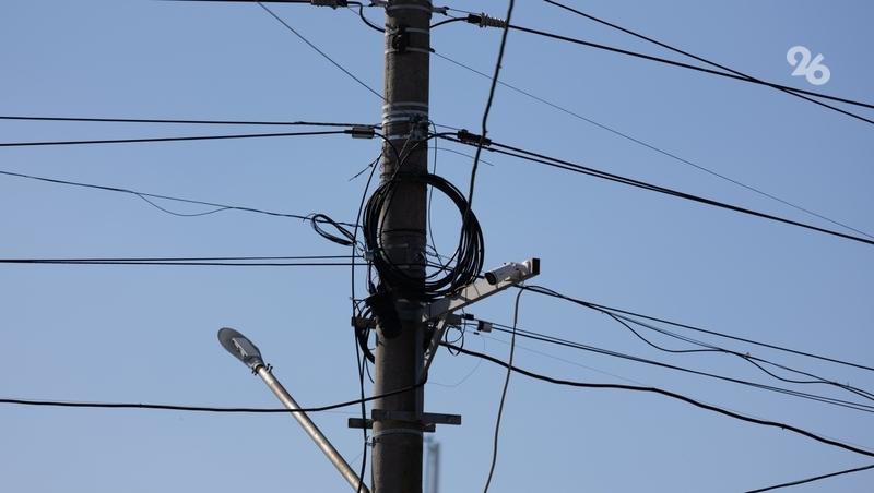 В ауле Абрам-Тюбе проводят работы по модернизации электросетей