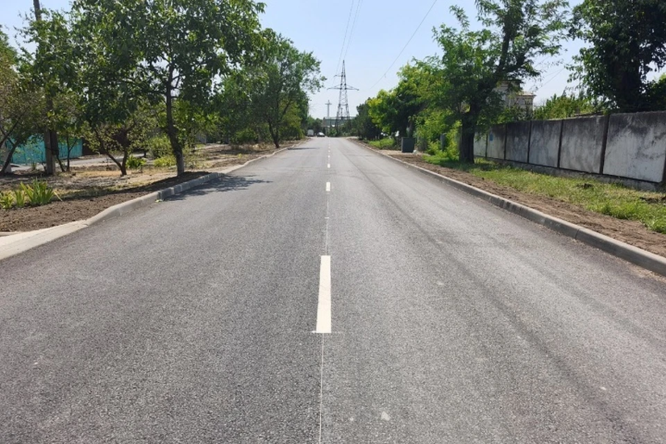 В четырех населённых пунктах округа на Ставрополье отремонтировали дороги0