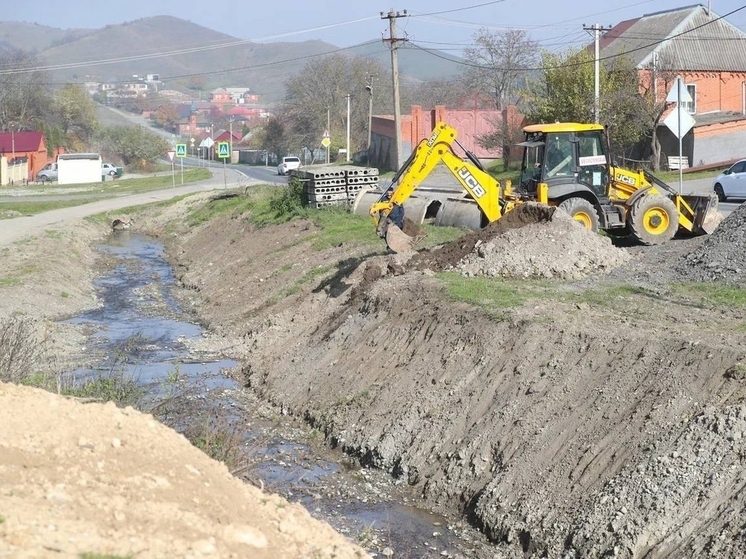 В Ингушетии началась трехлетняя расчистка реки Яндырка для защиты от паводков