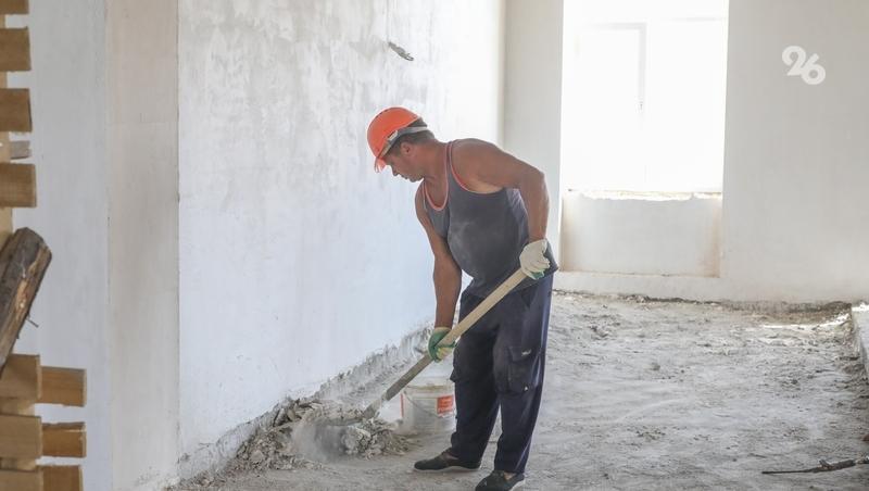 В Изобильном завершили первый этап капремонта концертного зала «Факел»