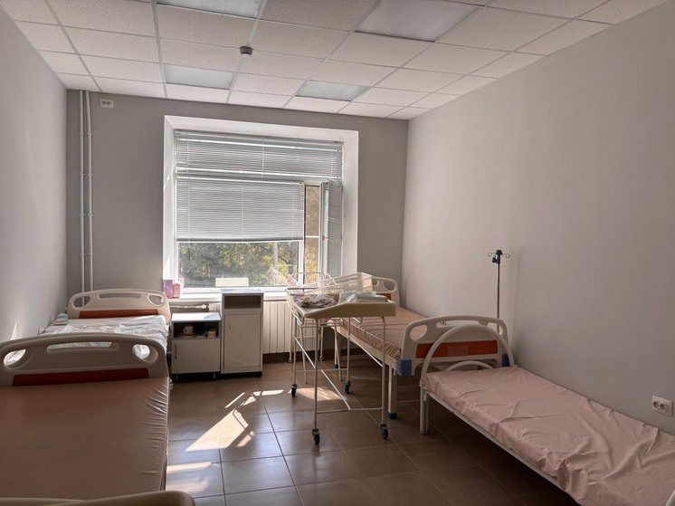 В Левокумской райбольнице на Ставрополье отремонтировали родильное отделение