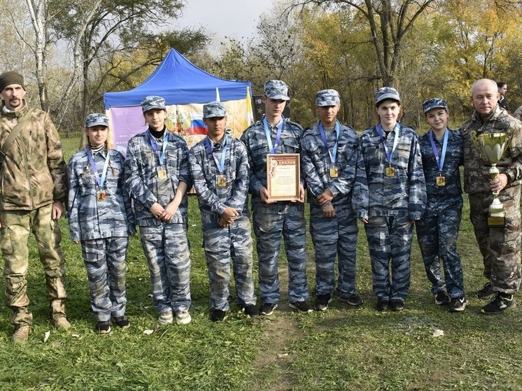 В Минераловодском округе прошла военно-патриотическая игра «Тропа сильнейших»