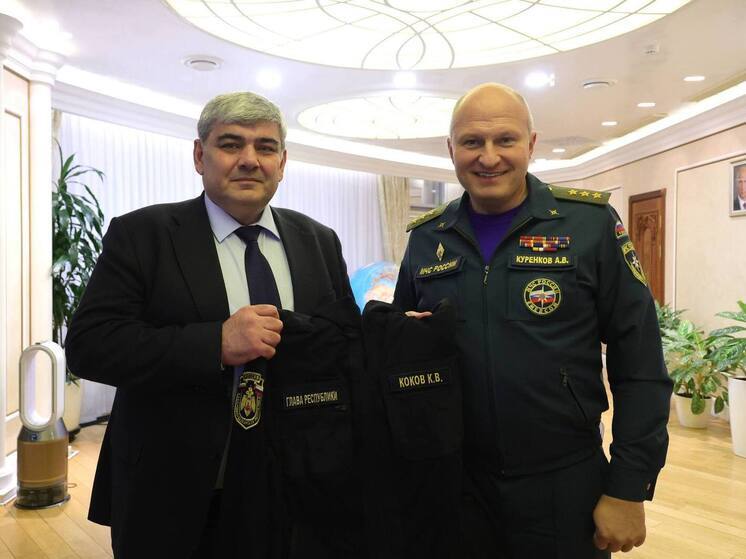 В Москве прошла рабочая встреча главы Кабардино-Балкарии и с руководителя МЧС России