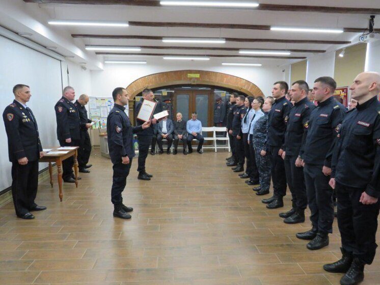 В Музее истории МВД Северной Осетии молодые сотрудники полиции приняли присягу