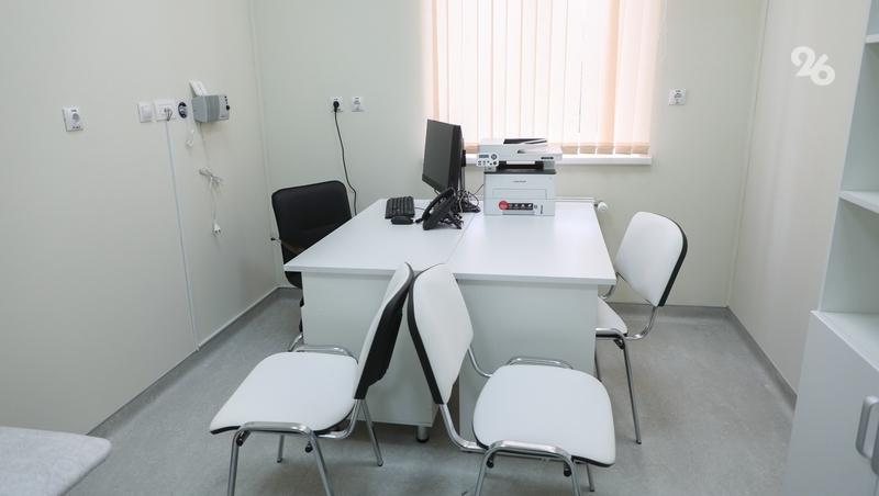 В поликлинике Труновского округа закончился капитальный ремонт по нацпроекту