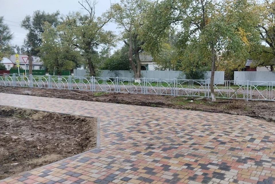 В посёлке на Ставрополье по инициативе жителей благоустроили парковую зону0