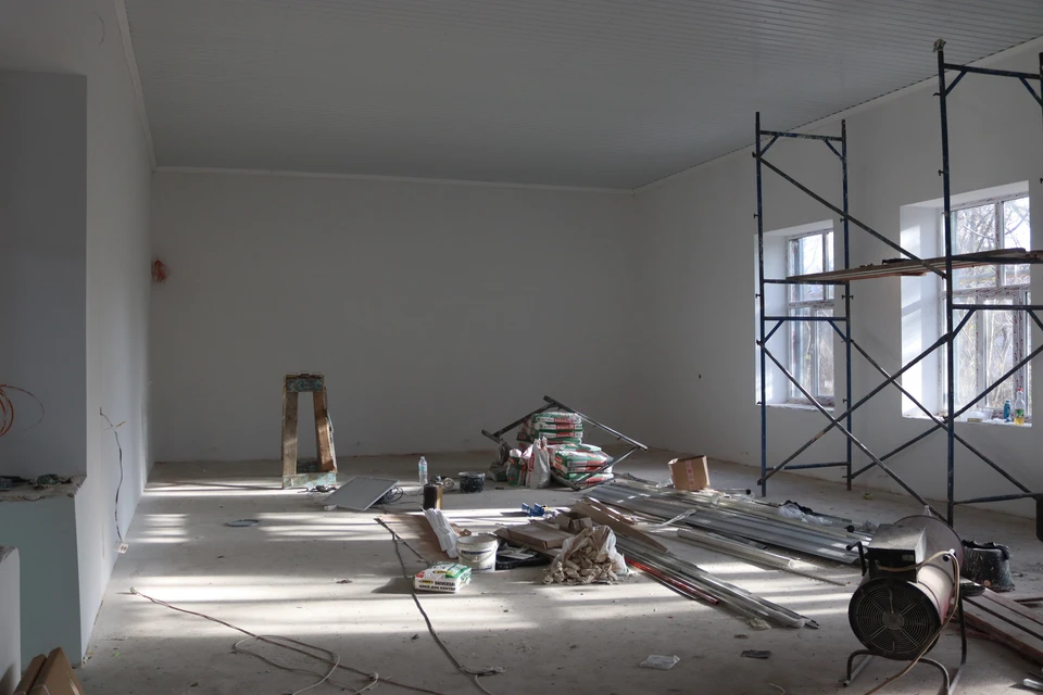 В Советском округе Ставрополья завершается ремонт спортзала стадиона0