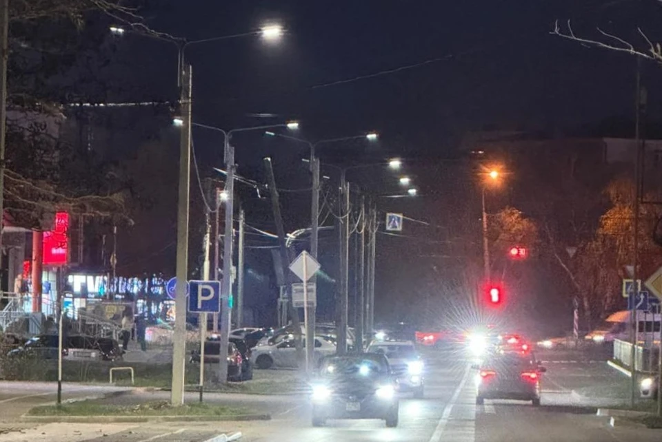 В Ставрополе на улице 1-й Промышленной установили 66 фонарей0