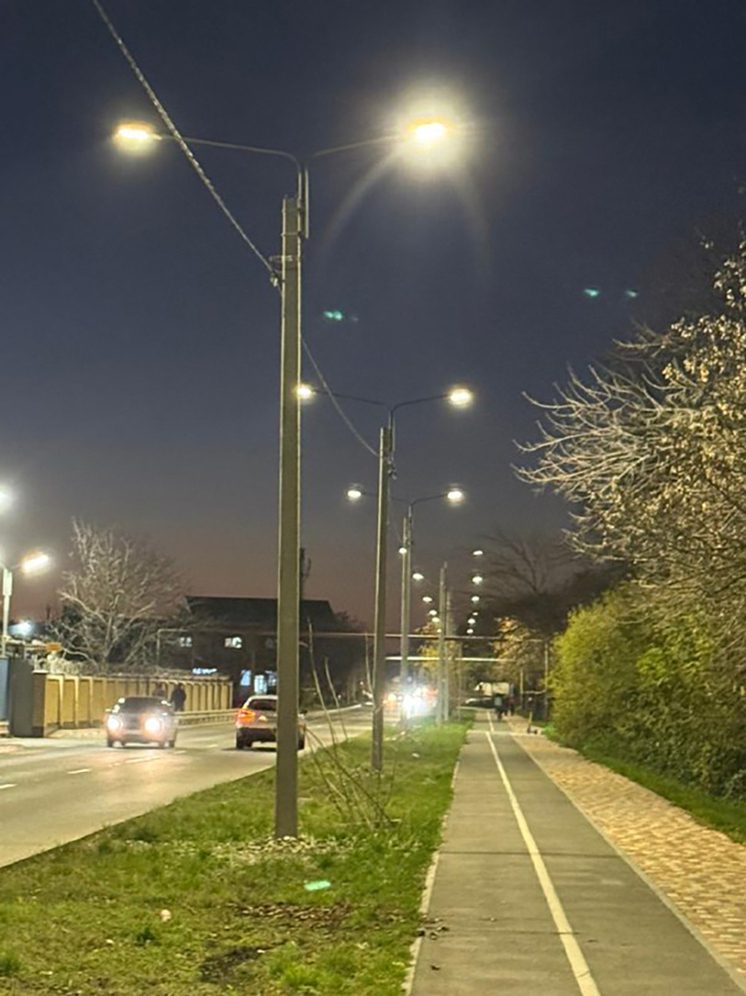 В Ставрополе запустили новую линию освещения