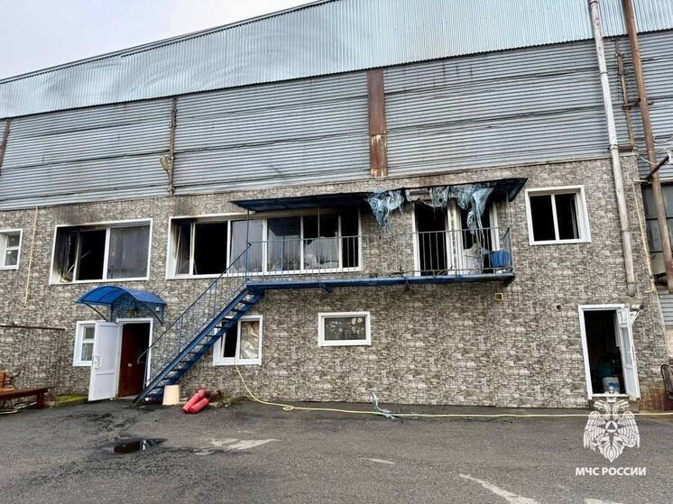 В Светлограде на площади 350 квадратных метров сгорела сауна