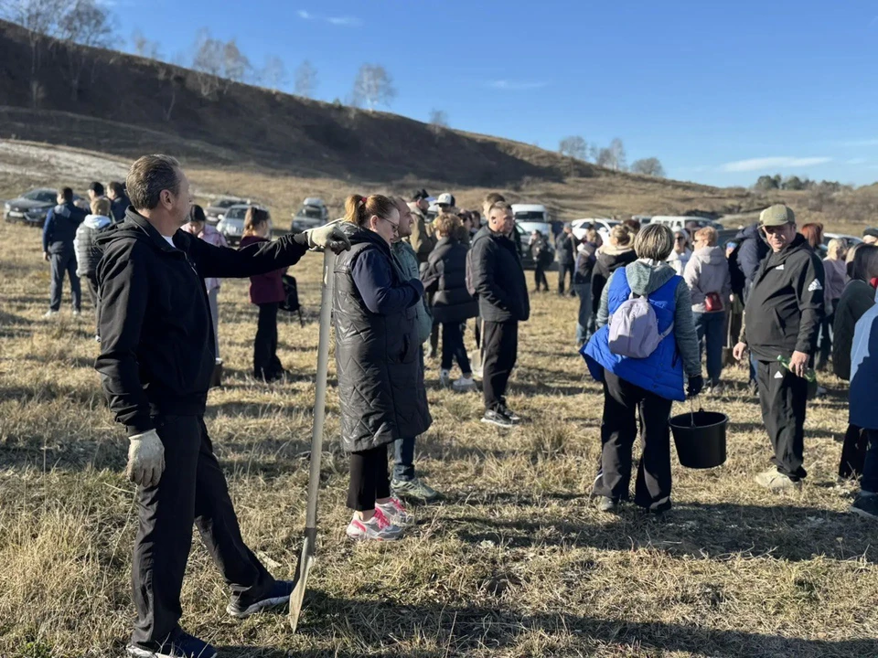 Во время экологической акции в Кисловодске высадили более 4000 саженцев0