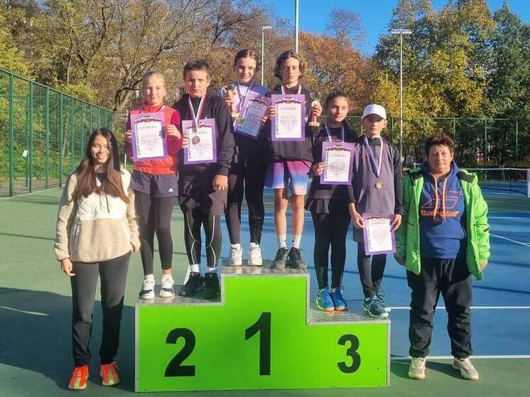 Воспитанники кисловодской спортивной школы завоевали золото финального турнира по теннису