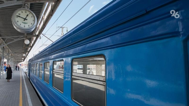 Зимний туристический поезд будет ходить из Минеральных Вод с 7 декабря
