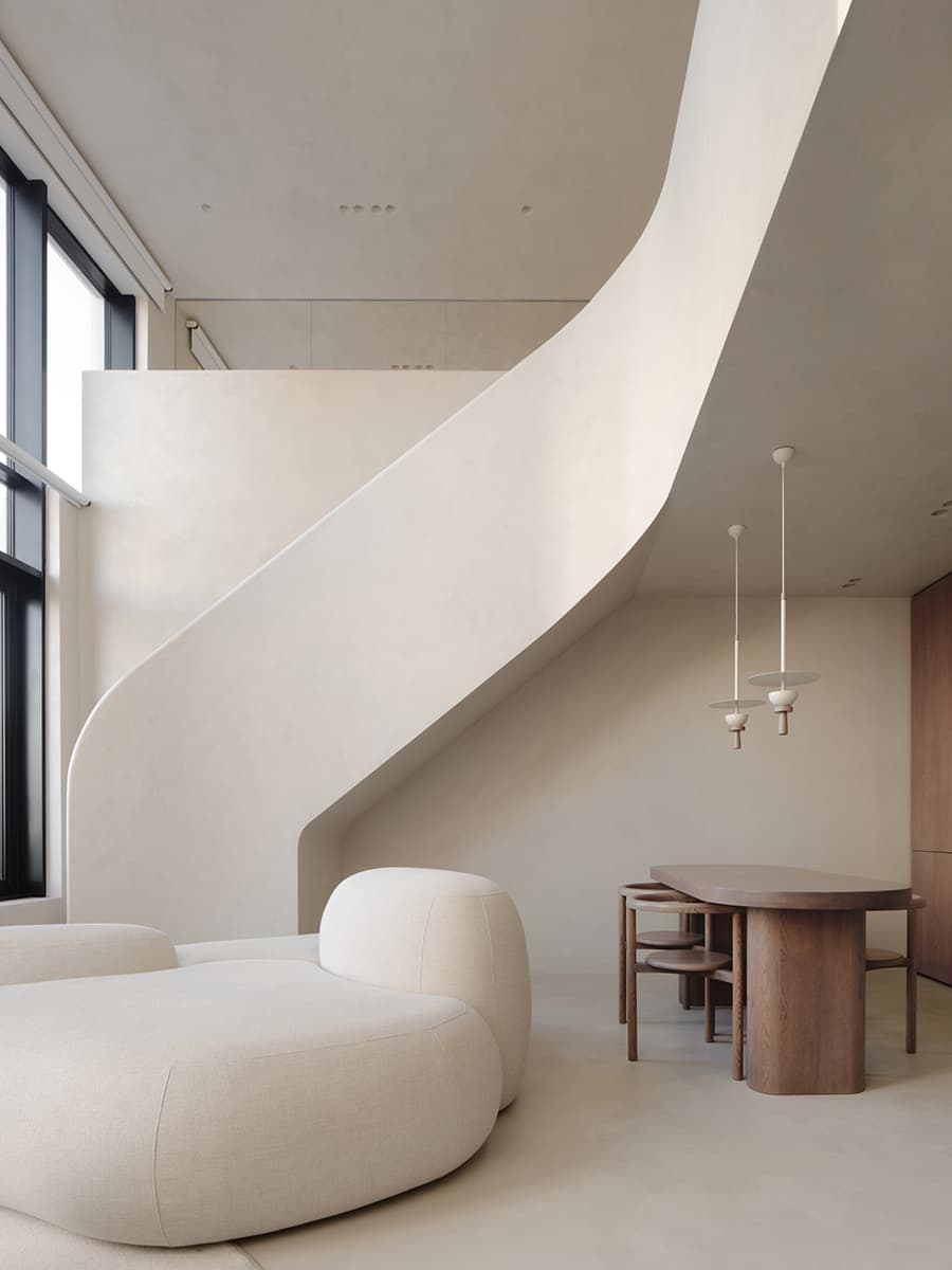 Эстетский интерьер екатеринбургской квартиры под сдачу в аренду — проект команды архитекторов А77