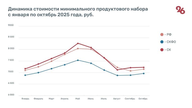 «Далеко от реальности»: устраивает ли ставропольцев минимальный потребительский набор