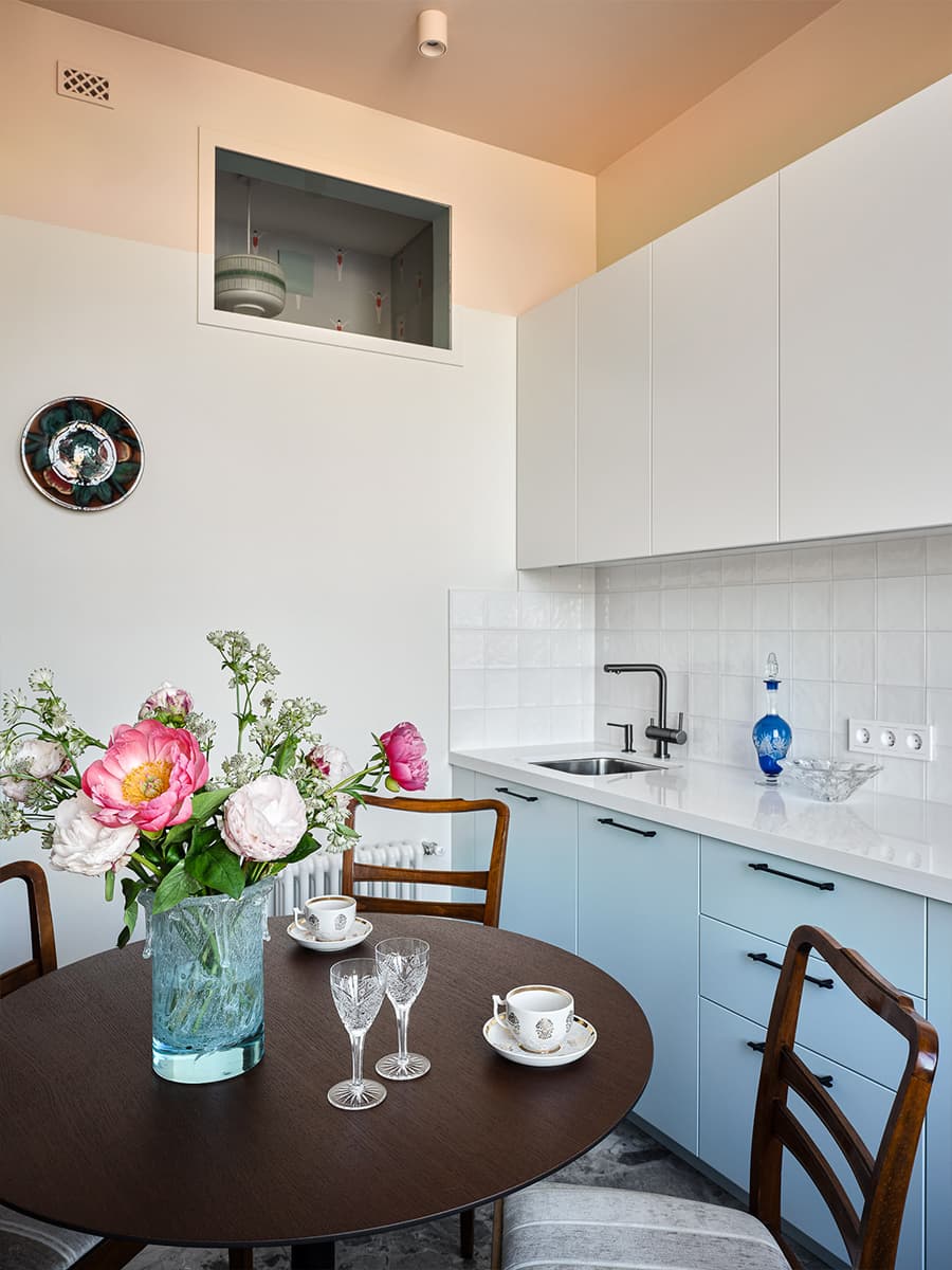 Связь поколений в интерьере уютной квартиры в старом фонде — проект Ольги Цуриковой